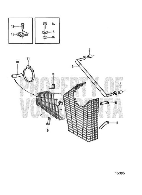 Bracket(V2) - Volvo Penta (822649)