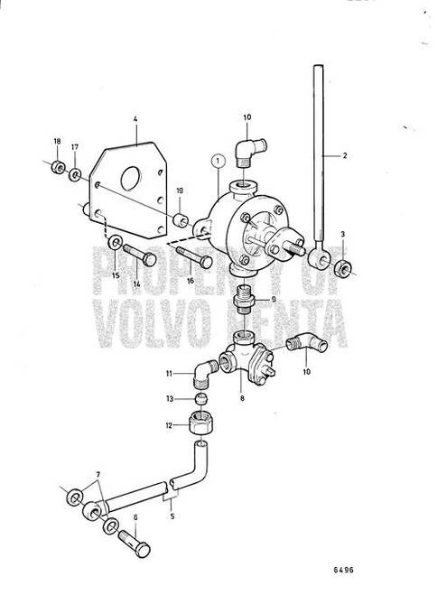 Spacer Sleeve(V2) - Volvo Penta (823575)