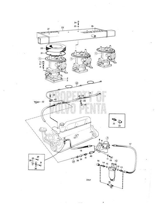 Fuel Pipe(V2) - Volvo Penta (831968)