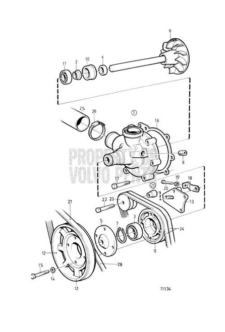 Bracket(V2) - Volvo Penta (838753)