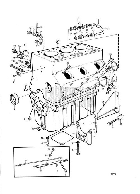 Link Rod(V2) - Volvo Penta (840599)