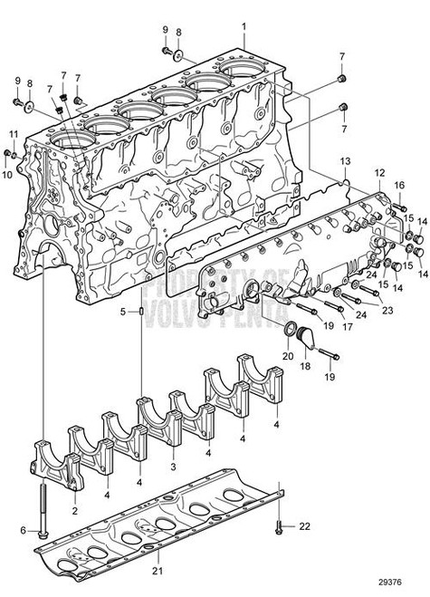 Spacer Sleeve(V2) - Volvo Penta (842930)
