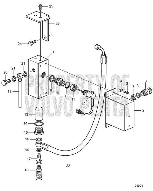 Lock Nut(V2) - Volvo Penta (843640)