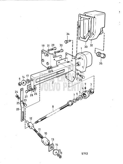 Bushing(V2) - Volvo Penta (843804)