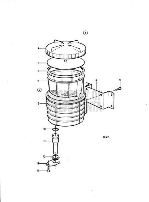 Cover - Volvo Penta (845317)