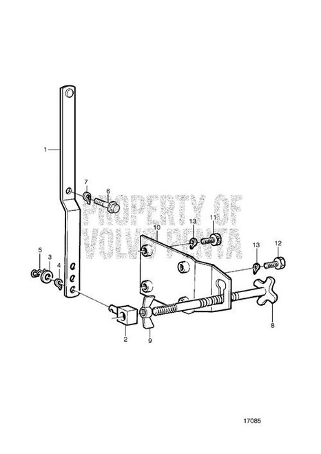Bracket(V2) - Volvo Penta (848098)