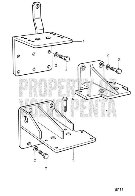Bracket(V2) - Volvo Penta (848101)