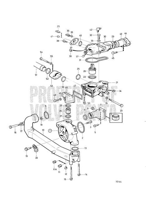 Flange(V2) - Volvo Penta (848690)