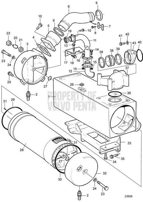 Cap(V2) - Volvo Penta (849032)