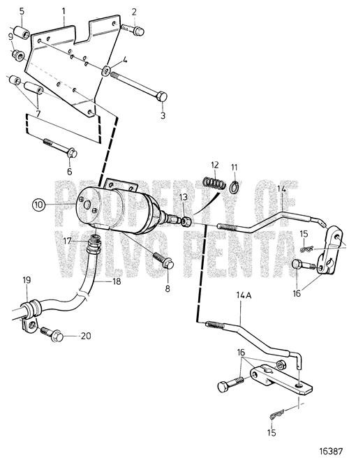 Bracket(V2) - Volvo Penta (849456)