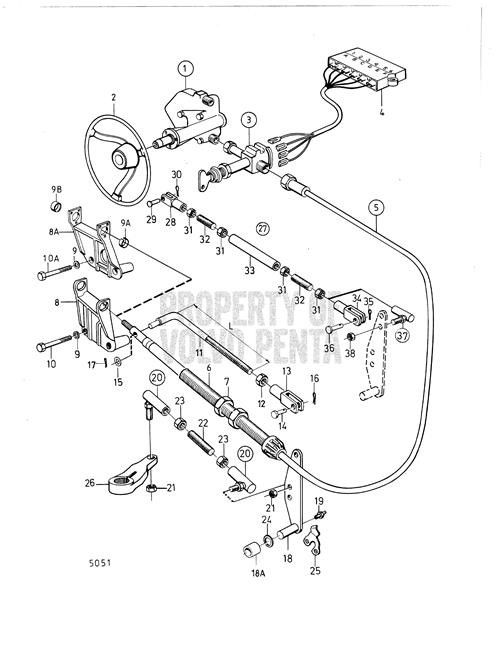 Control Rod(V2) - Volvo Penta (850736)