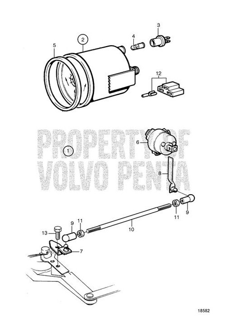 Bracket - Volvo Penta (853176)