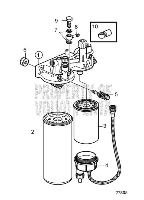 Drive Shaft - Volvo Penta (854657)