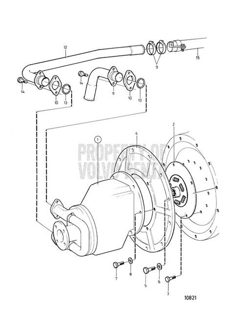 Absorber(V2) - Volvo Penta (855389)