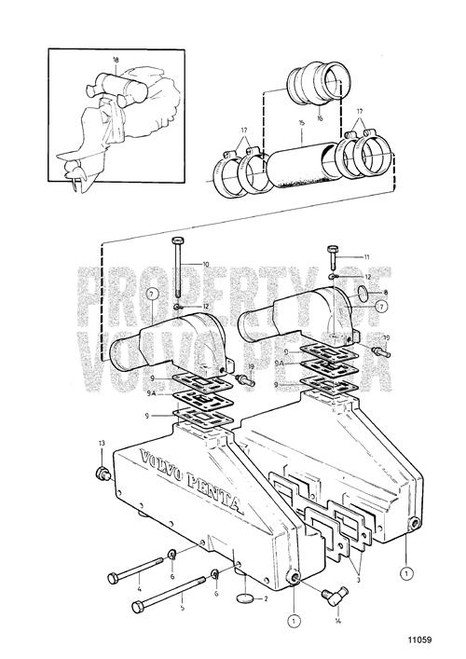 Gasket - Volvo Penta (856116)