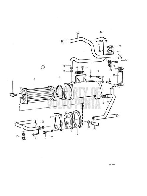 Cap(V2) - Volvo Penta (858131)