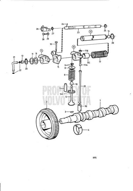 Valve Seat(V2) - Volvo Penta (858461)
