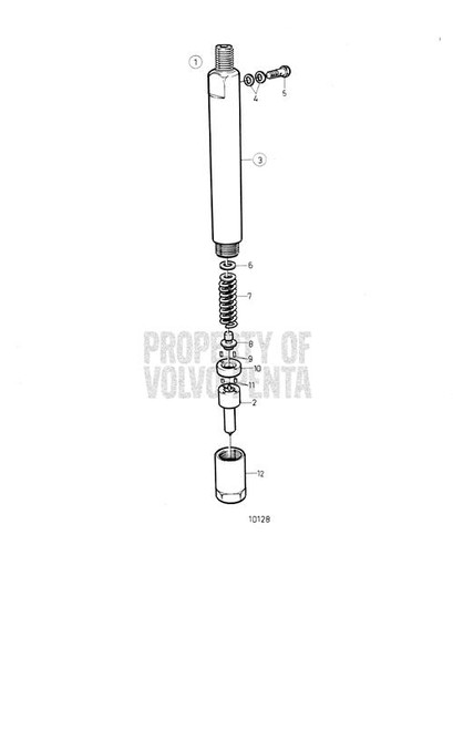 Cable Trunk(V2) - Volvo Penta (858524)