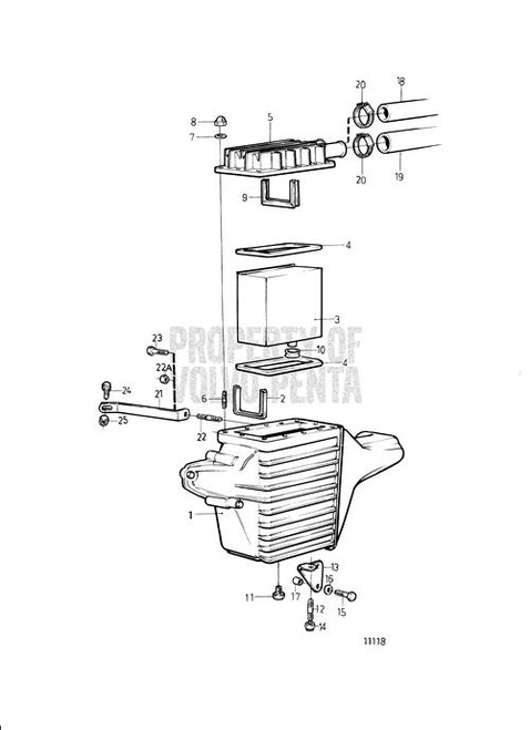 Bracket(V2) - Volvo Penta (858967)