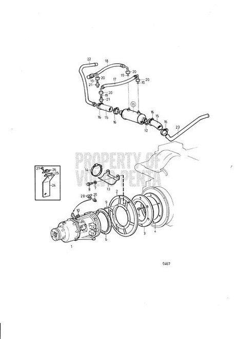 Bracket - Volvo Penta (859592)