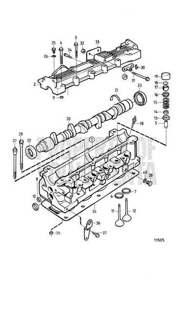 Shim(V2) - Volvo Penta (859910)