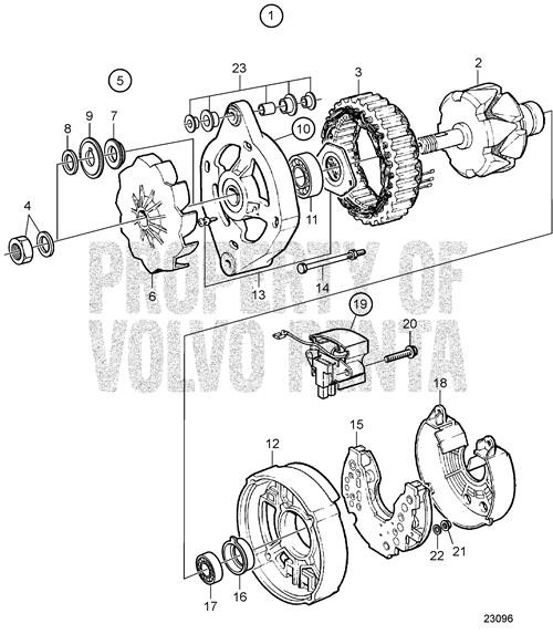 Spacer(V2) - Volvo Penta (860284)