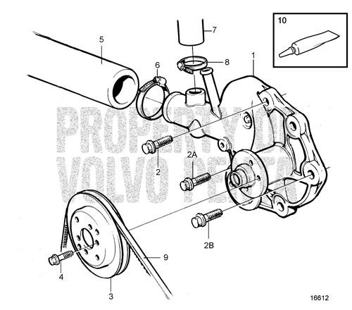 Connector(V2) - Volvo Penta (861409)