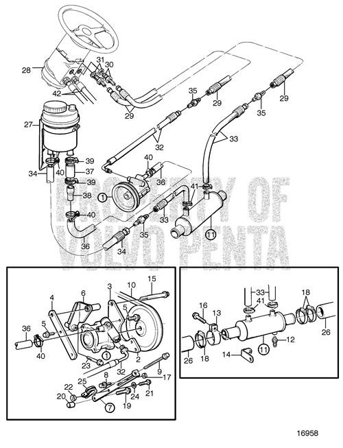 Tensioner - Volvo Penta (861664)