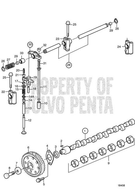 Valve Spring(V2) - Volvo Penta (861701)