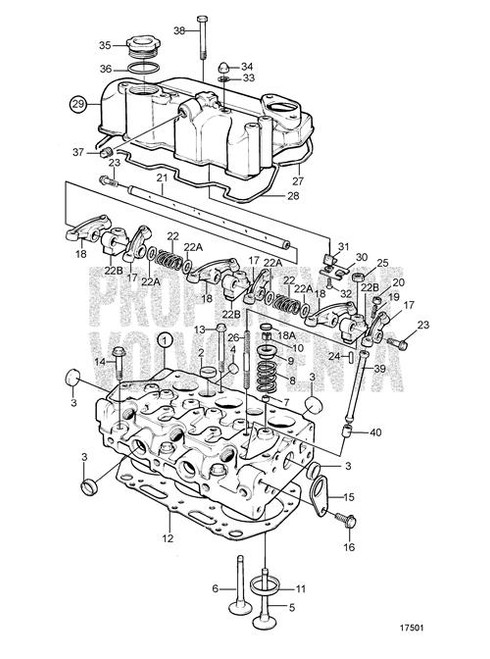 Spring(V2) - Volvo Penta (861881)
