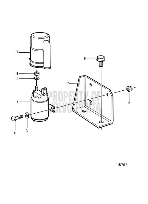 Bracket(V2) - Volvo Penta (862222)