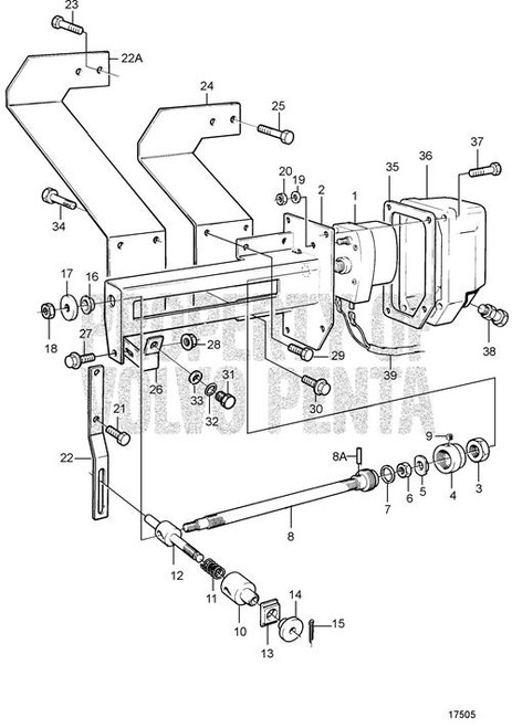 Bracket(V2) - Volvo Penta (862256)