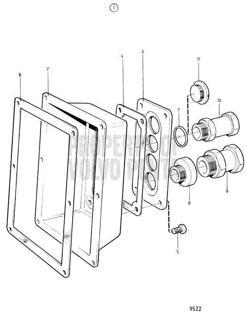 Cap(V2) - Volvo Penta (862366)