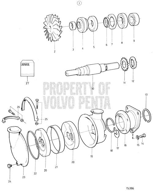 Clamp(V2) - Volvo Penta (863907)