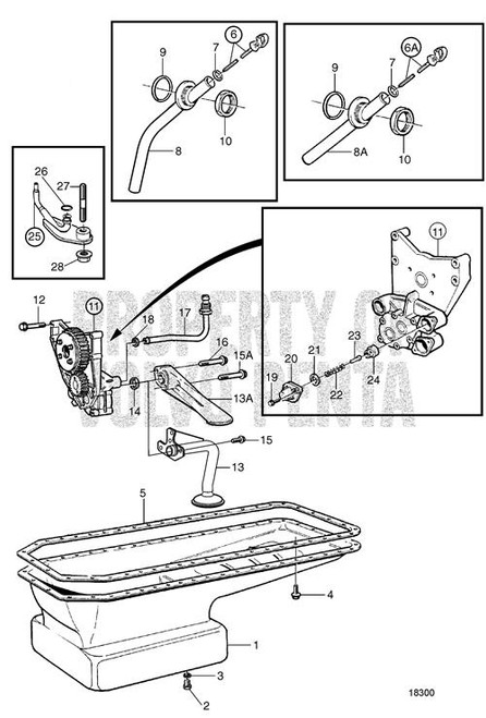 Pipe Retainer(V2) - Volvo Penta (864896)