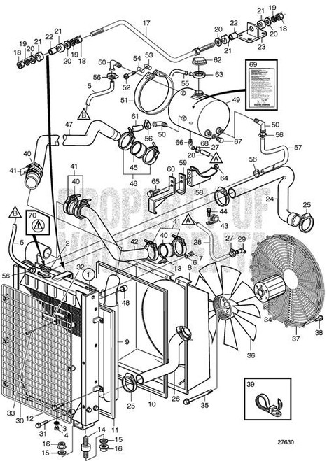 Radiator Protector(V2) - Volvo Penta (865208)