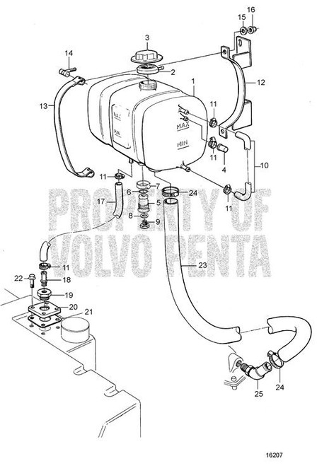 Bracket(V2) - Volvo Penta (865573)