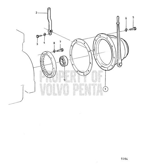 Ball Bearing(V2) - Volvo Penta (866412)