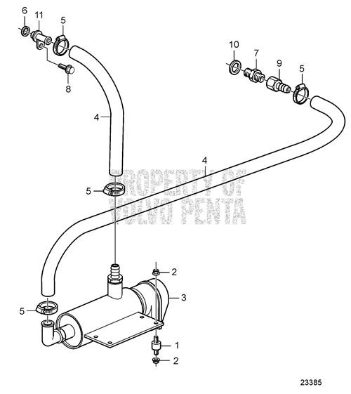 Vibration Damper(V2) - Volvo Penta (866461)