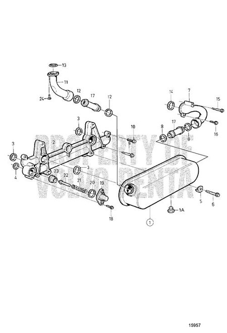 Pipe Connection(V2) - Volvo Penta (866564)