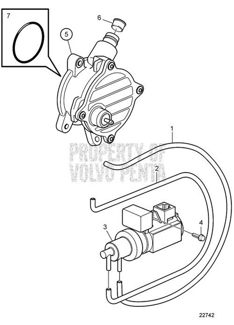 Hose(V2) - Volvo Penta (8699185)