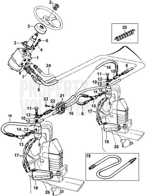 Pressure Hose(V2) - Volvo Penta (872158)