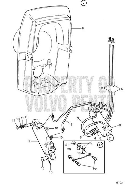 Nipple Volvo Penta (V2) - Volvo Penta (872207)