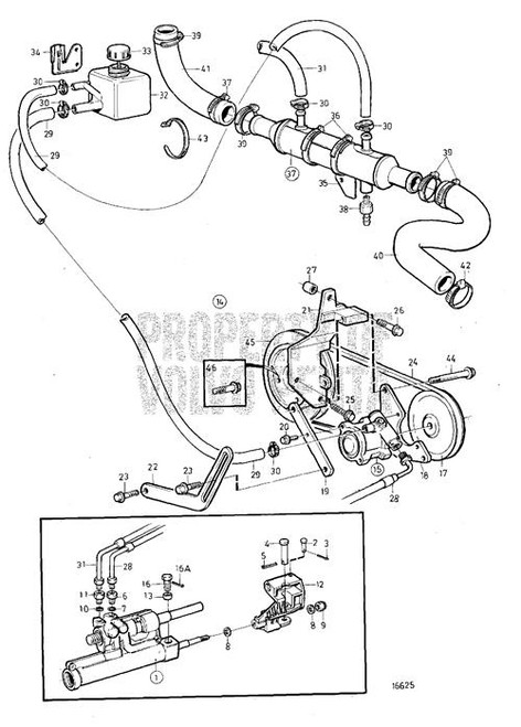 Pressure Hose - Volvo Penta (872232)