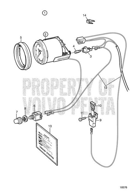 Cable Kit(V2) - Volvo Penta (872492)