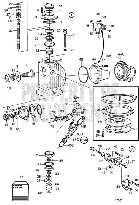 Nipple(V2) - Volvo Penta (873173)