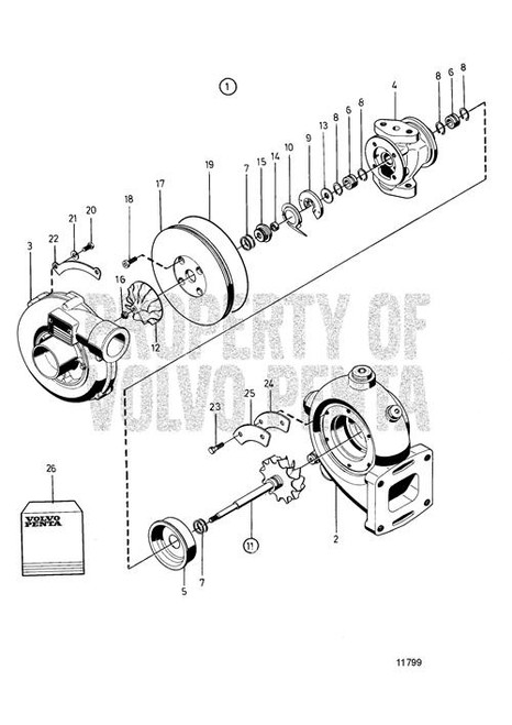 Gasket Kit(V2) - Volvo Penta (876322)