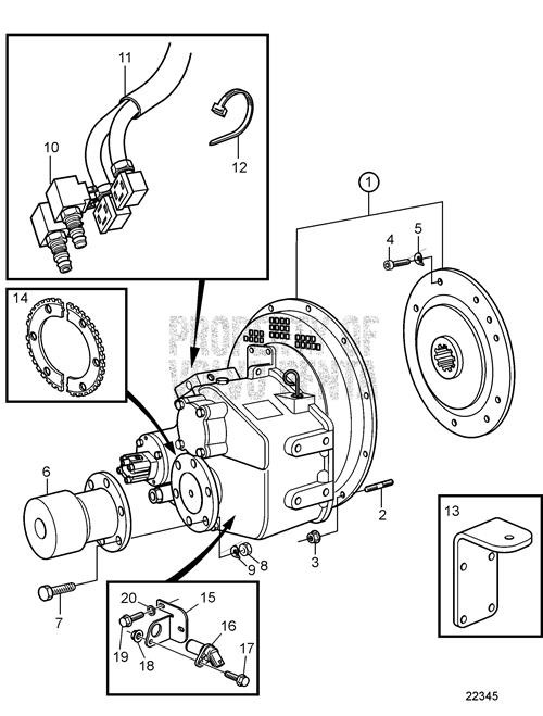 Engine Mounting(V2) - Volvo Penta (888229)