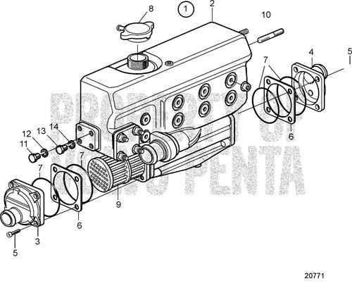 Cap - Volvo Penta (888625)