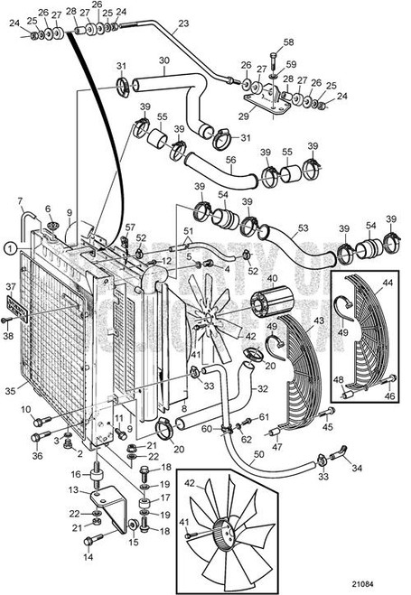 Charge Air Pipe(V2) - Volvo Penta (889582)
